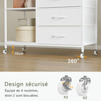 Clothes Rack Heavy Duty Rail Clothing for Bedroom