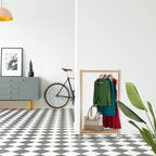 Clothes Rack Bamboo Rail with Shoe Shelf Free-Standing