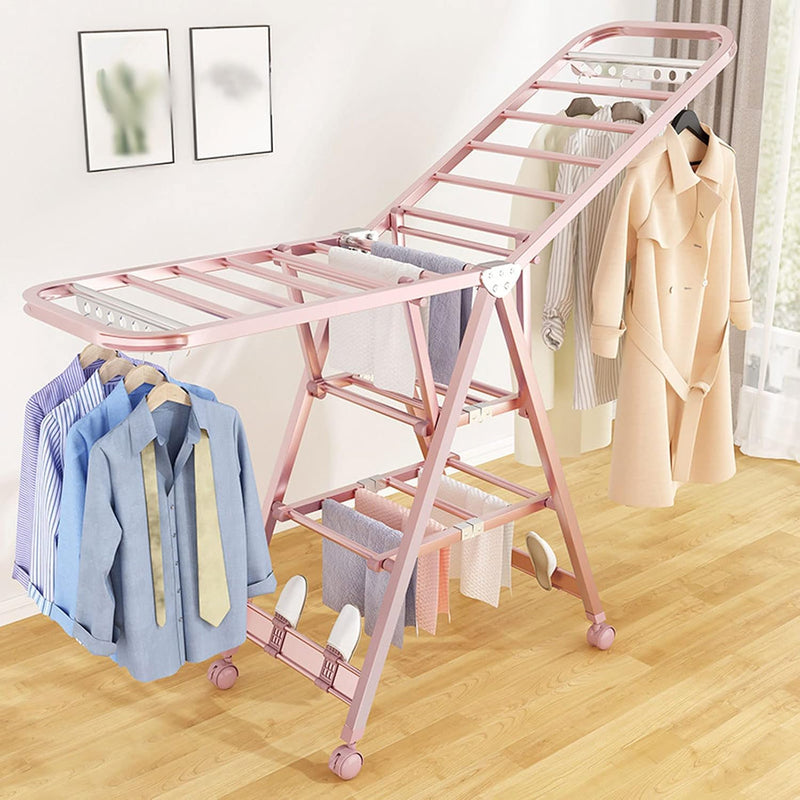 Clothes Rack Foldable Racks for Hanging Folding Hanger