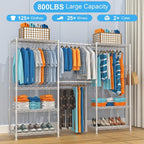Clothes Rack for Hanging Adjustable