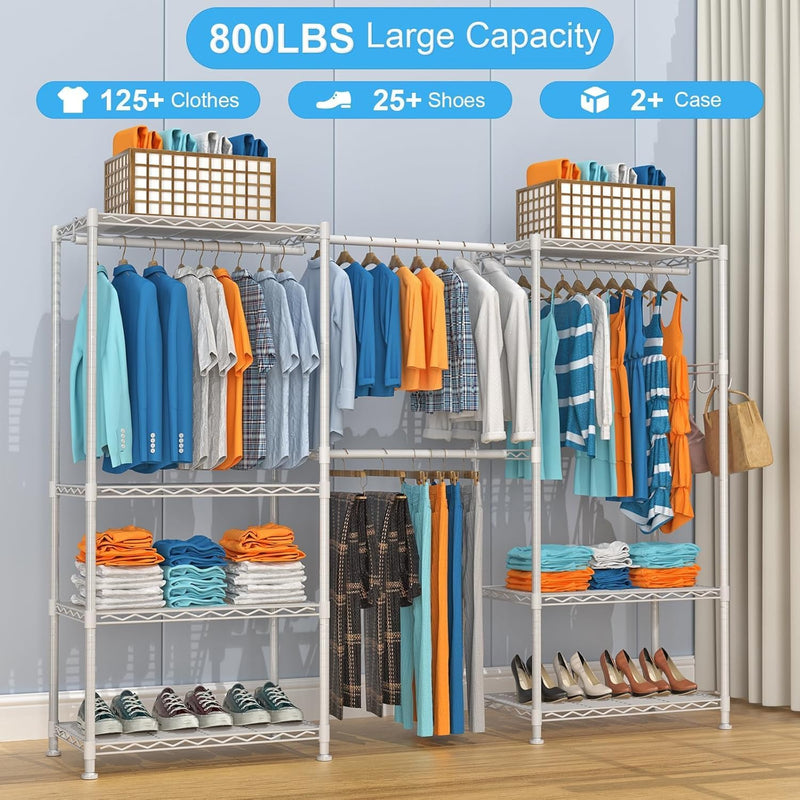 Clothes Rack for Hanging Adjustable