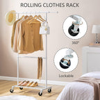 Clothes Rail 2 Tier Rack