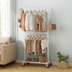 Clothes Rail 2 Tier Rack