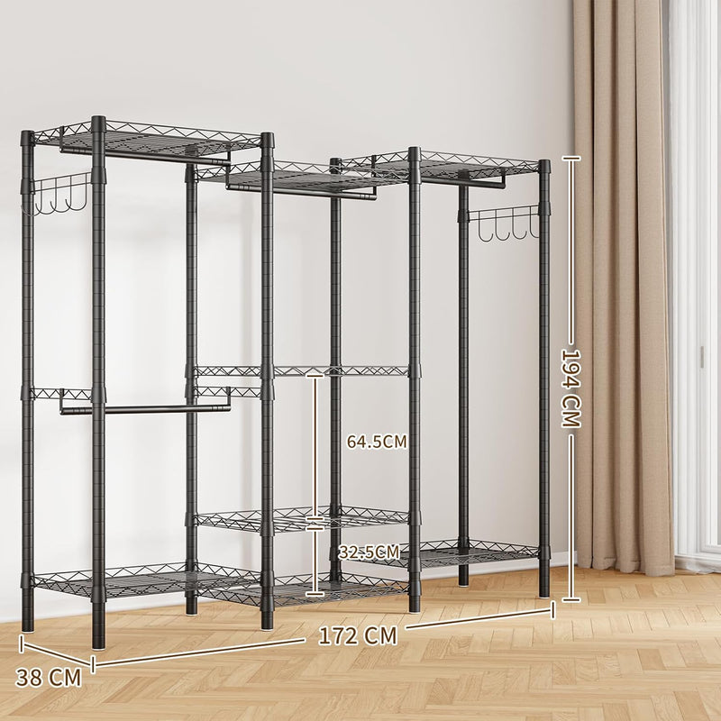 Clothes Rail for Bedroom 372KG