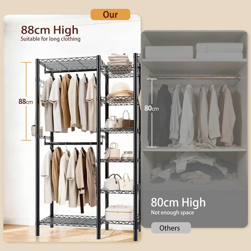 Clothes Rail for Bedroom 372KG