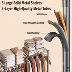 Clothes Rail for Bedroom 372KG