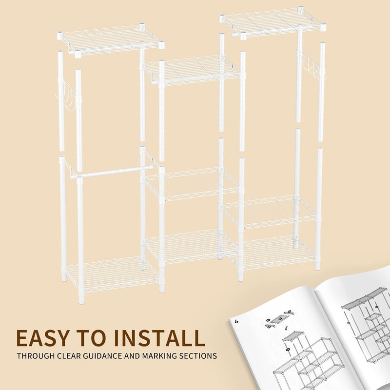 Clothes Rail for Bedroom 372KG