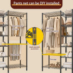 Clothes Rail for Bedroom 372KG