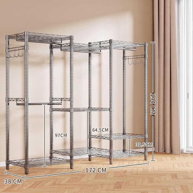 Clothes Rail for Bedroom 372KG