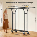 Clothes Rail Heavy Duty
