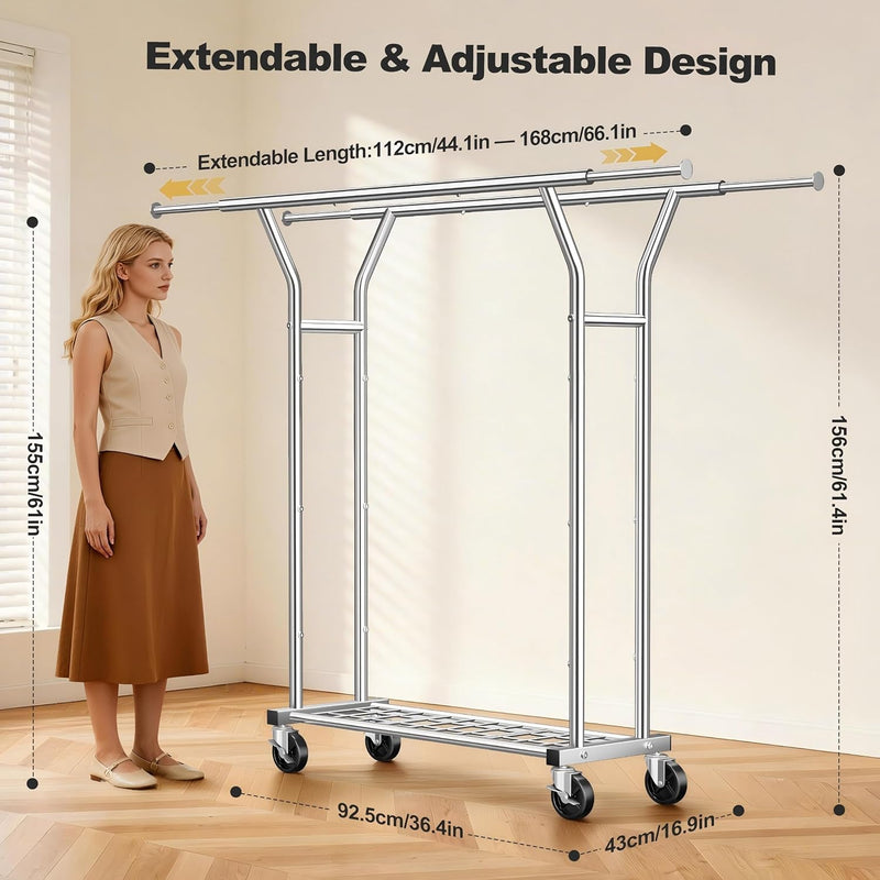 Clothes Rail Heavy Duty