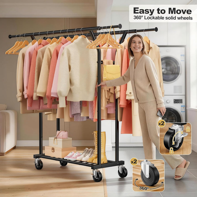 Clothes Rail Heavy Duty