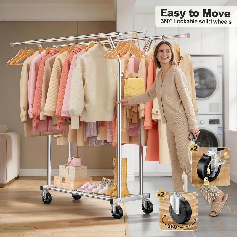 Clothes Rail Heavy Duty
