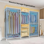 Clothes Rail Heavy Duty Clothing 155x40x182CM