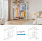 Clothes Rail Heavy Duty Clothing 155x40x182CM