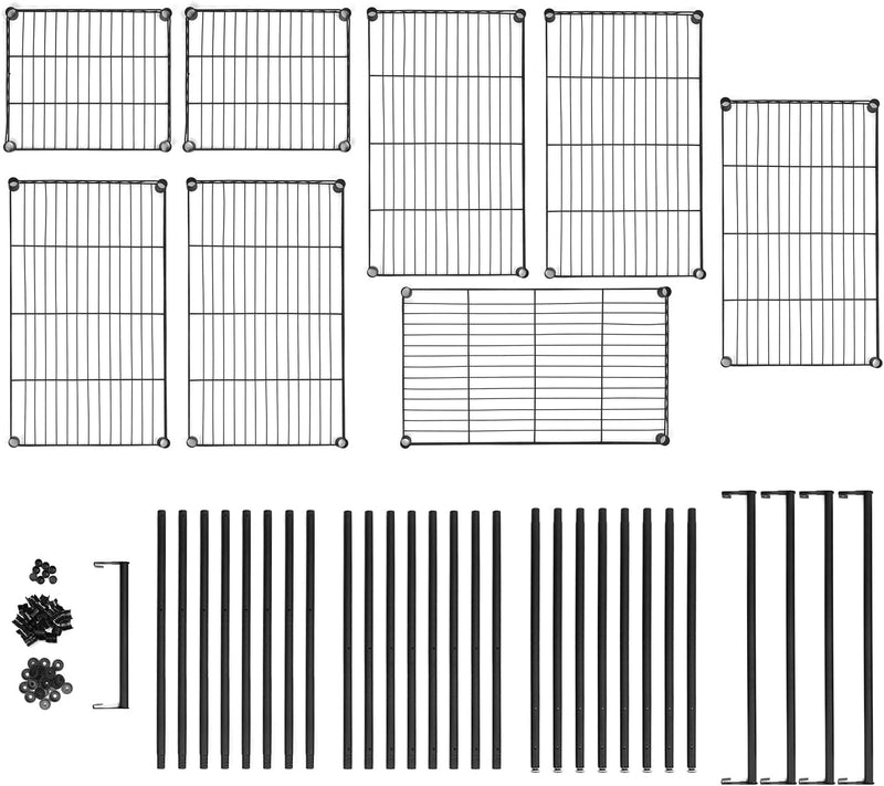 Clothes Rail Heavy Duty Metal Clothing Rack Adjustable