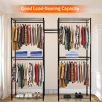 Clothes Rail Heavy Duty Metal Clothing Rack Adjustable