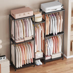Clothes Rail Tall Metal Open Wardrobe