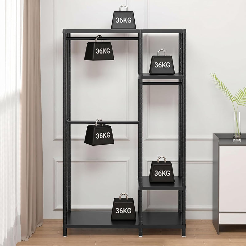 Clothes Rail Tall Metal Open Wardrobe