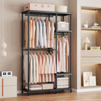 Clothes Rail Tall Metal Open Wardrobe
