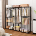 Clothes Rail Tall Metal Open Wardrobe
