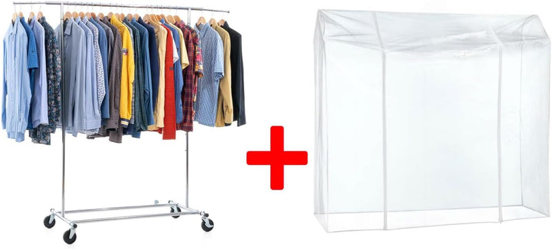 Clothes Rail with Cover