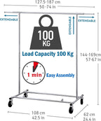 Clothes Rail with Cover