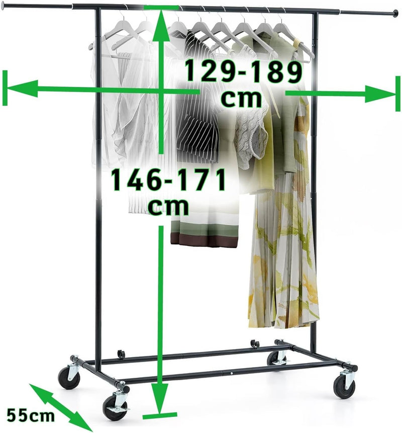 Clothes Rail with Cover