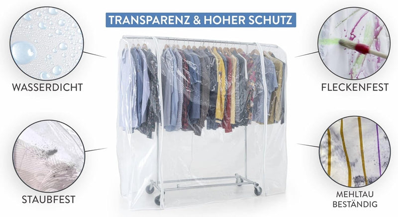 Clothes Rail with Cover