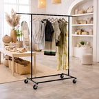 Clothes Rail with Cover