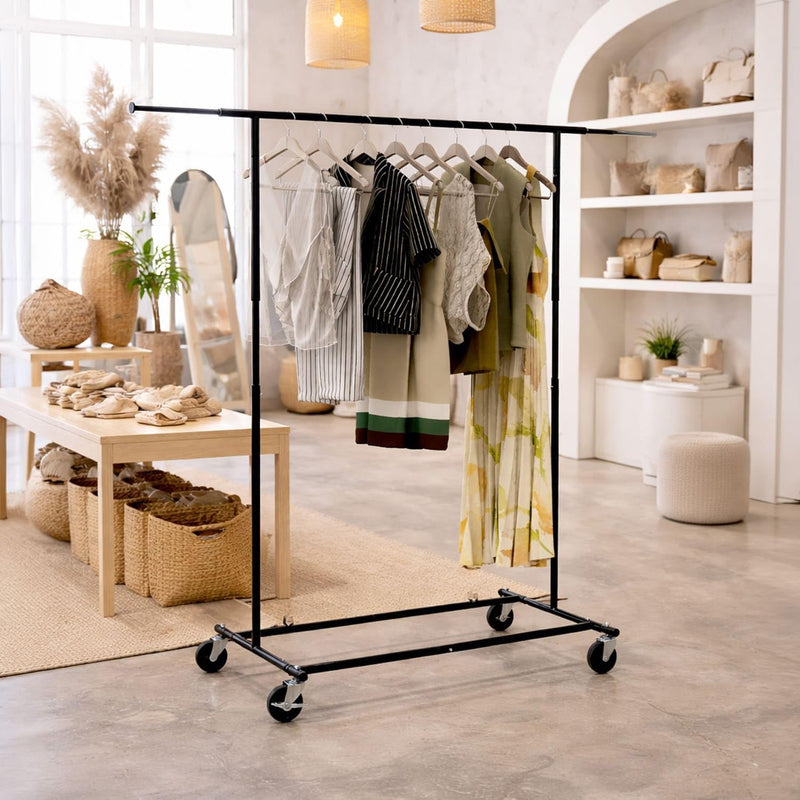 Clothes Rail with Cover