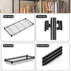 Clothes Rails Heavy Duty Clothing Rail Garment Rack