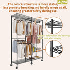 Clothing Rail Clothes Rack 147cmx44cmx197CM 275KG