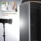 Clothing Store Fitting Room with Shading Curtain