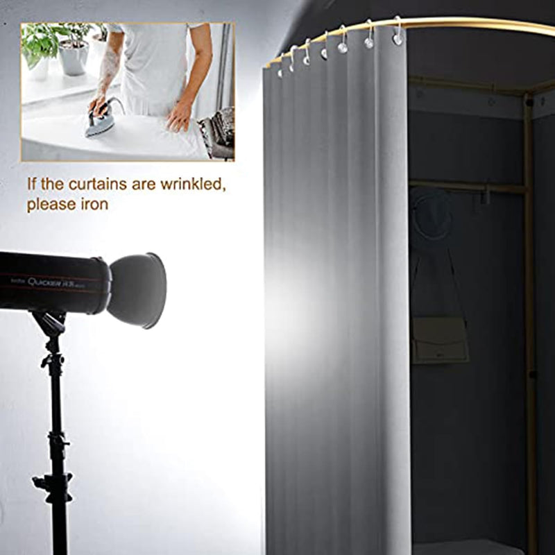 Clothing Store Fitting Room with Shading Curtain