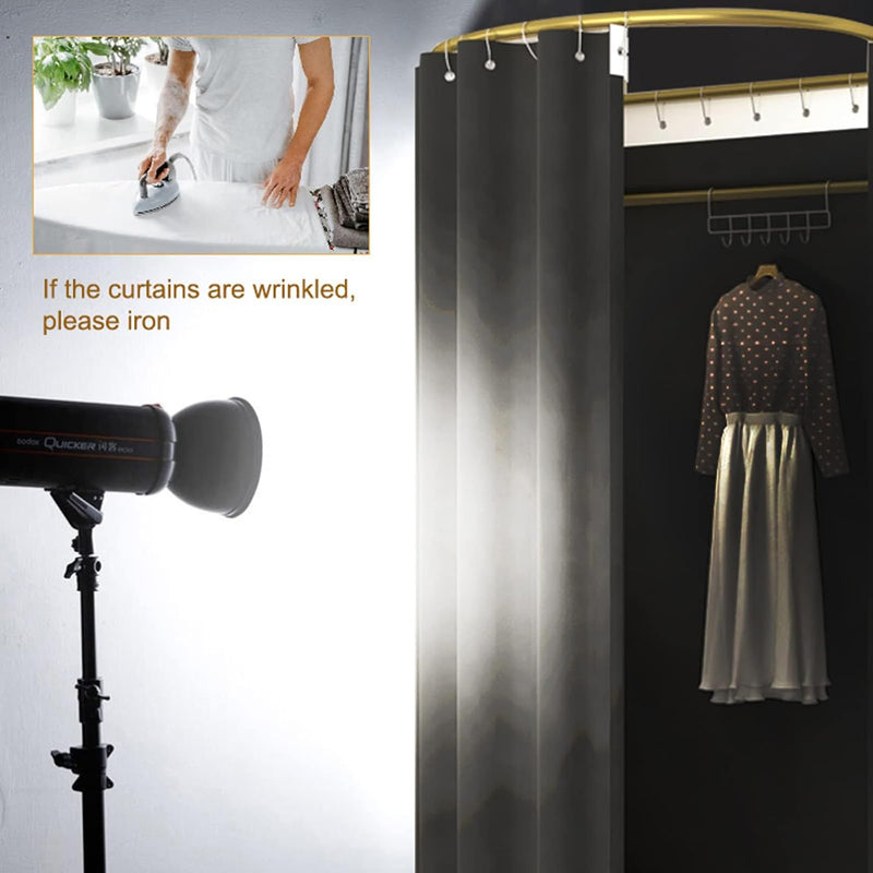 Clothing Store Fitting Room with Shading Curtain Portable