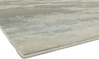 Cloud Modern Shiny Abstract Marbled Pattern Rug Hallway