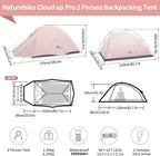 Cloud Up 2 Person Backpacking Tent Waterproof Double