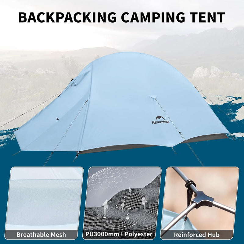 Cloud Up 2 Person Backpacking Tent Waterproof Double