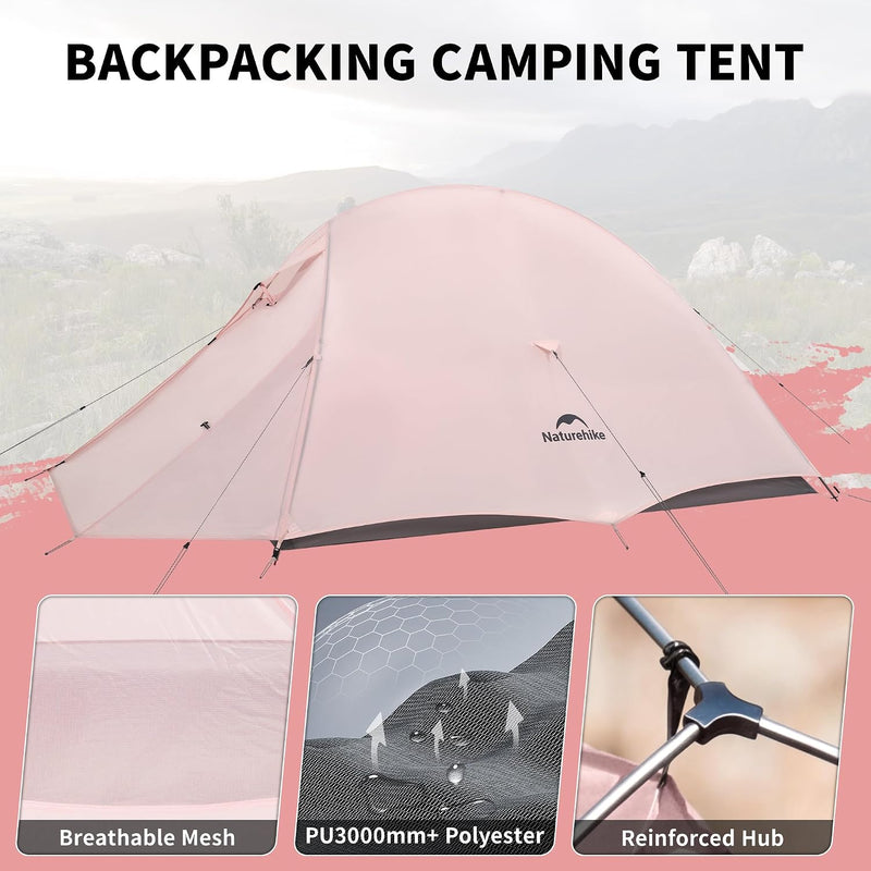 Cloud Up 2 Person Backpacking Tent Waterproof Double