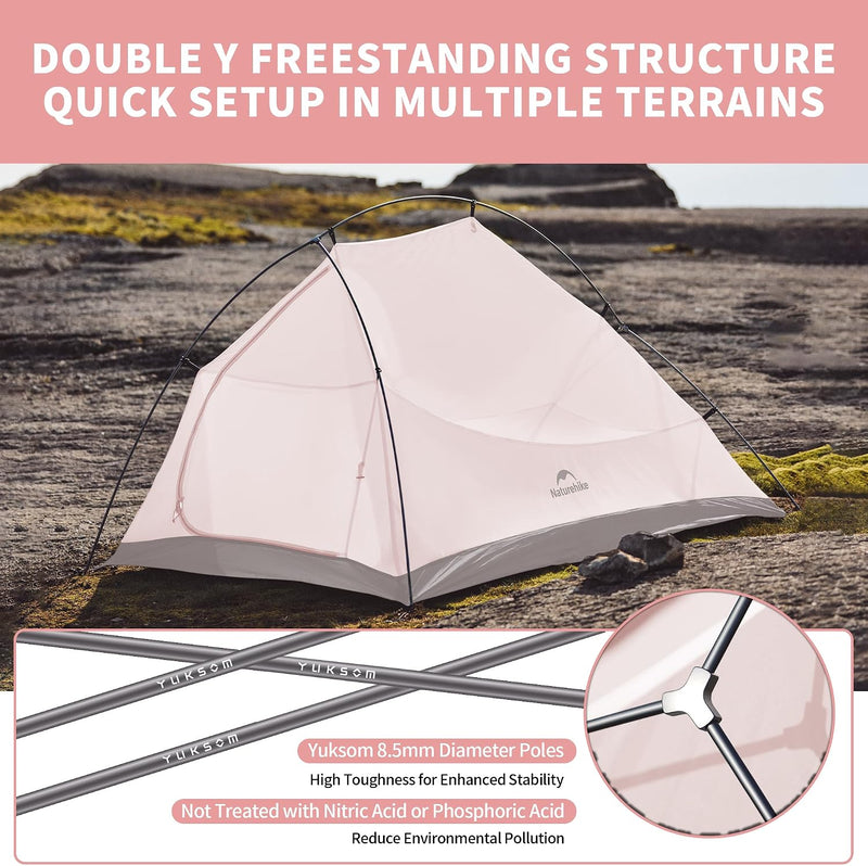 Cloud Up 2 Person Backpacking Tent Waterproof Double