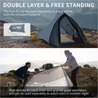 Cloud Up 2 Person Backpacking Tent Waterproof Double