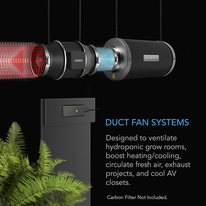 Cloudline Pro T4 Quiet 100MM Inline Duct Fan