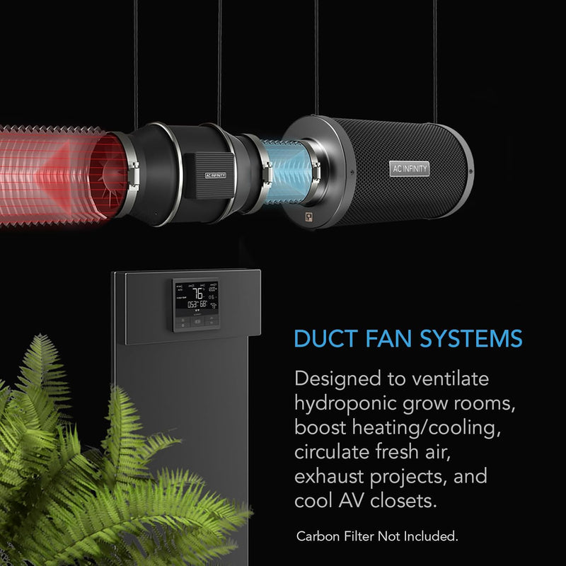 Cloudline Pro T4 Quiet 100MM Inline Duct Fan