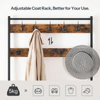 Coat and Shoe Rack with Storage Hall Tree