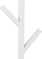 Coat Rack 8 Hooks Wall-Mounted Modern for Hats