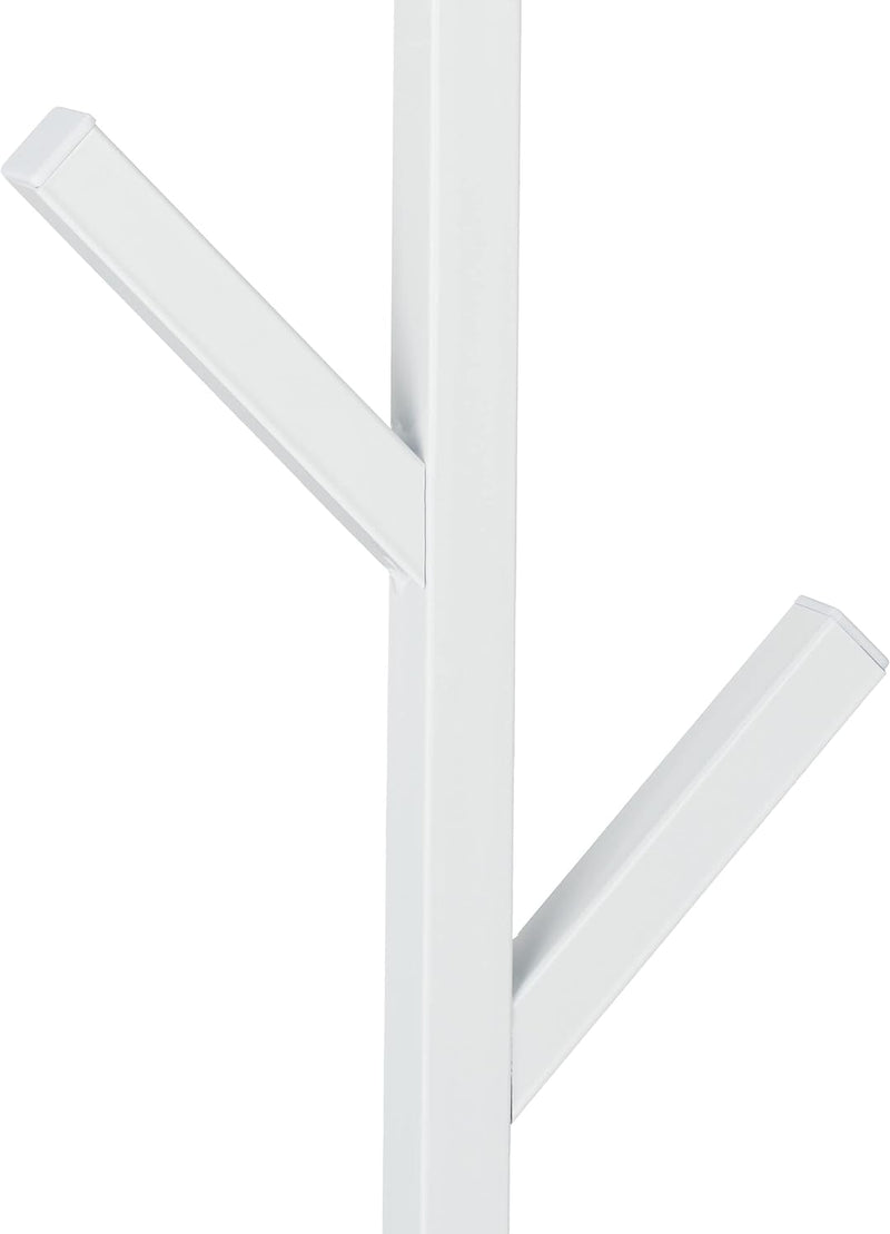Coat Rack 8 Hooks Wall-Mounted Modern for Hats