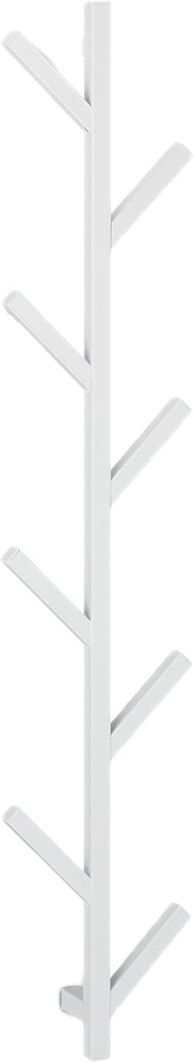 Coat Rack 8 Hooks Wall-Mounted Modern for Hats
