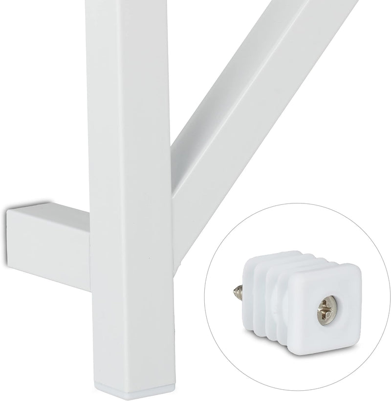 Coat Rack 8 Hooks Wall-Mounted Modern for Hats