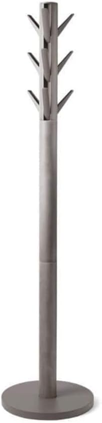 Coat Rack Flip Down Clothing 9 Hooks Natural